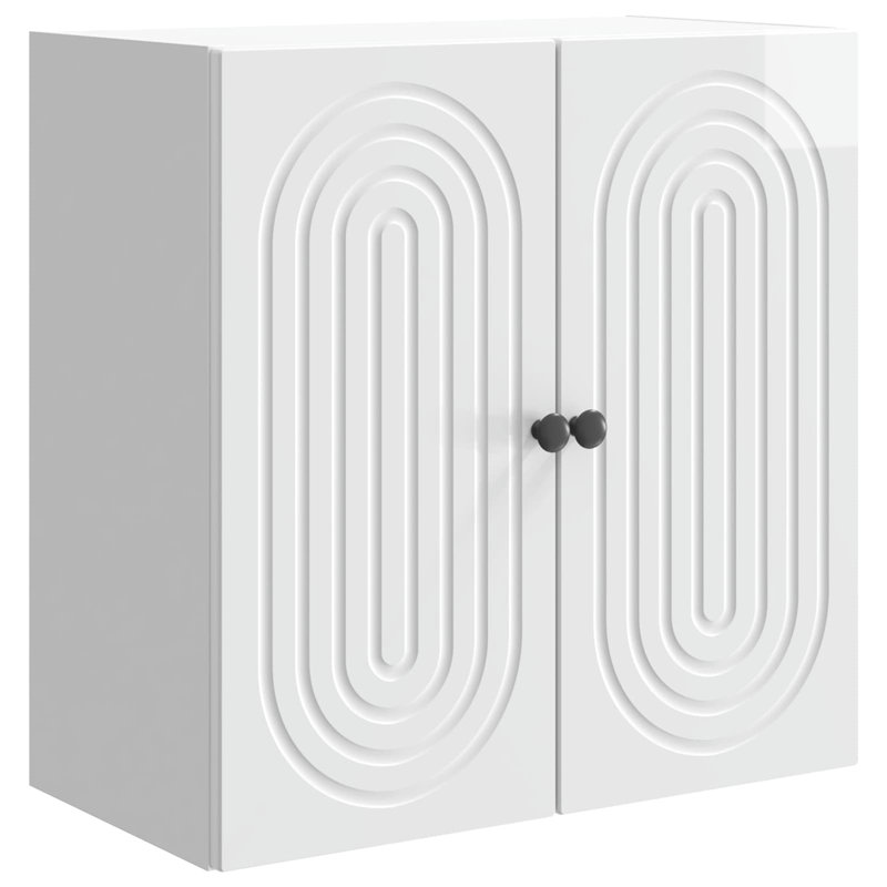 Rectangle Accent Chest, High Gloss White