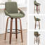Tabouret de bar et de comptoir pivotant Carruth-1005352225-1005352228