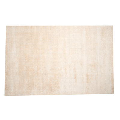 Area Rug | Gold Wool & Bamboo Silk Handloom Rug