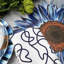 Assiette à salade marine Squiggly
