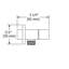 Handshower Outlet with Shutoff Valve-2004734909