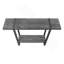 Table d'appoint contemporaine et moderne pour console, vestibule ou canapé, idéale pour rehausser l'espace de vie grâce à son design étroit