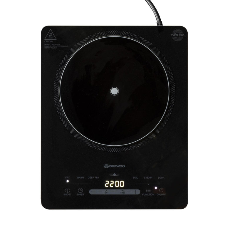 Daewoo 2200W Induction Single Hot Plate