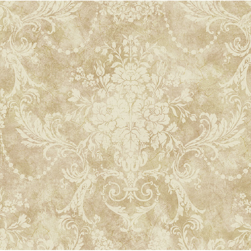 Peterlee Floral Roll, Beige/Brown