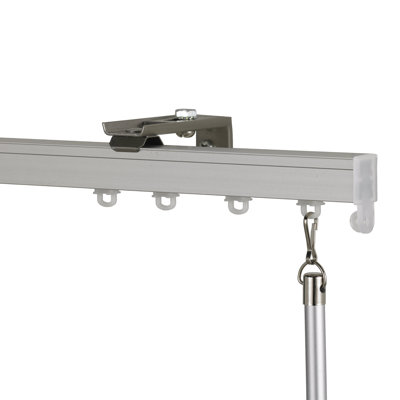 Marciniak Aluminum Single Curtain Rod