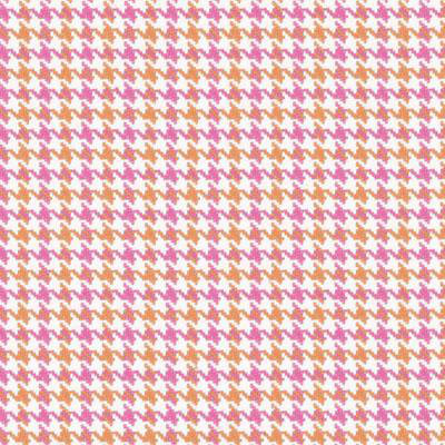 Palmdale Plaids Fabric, Shocking Pink