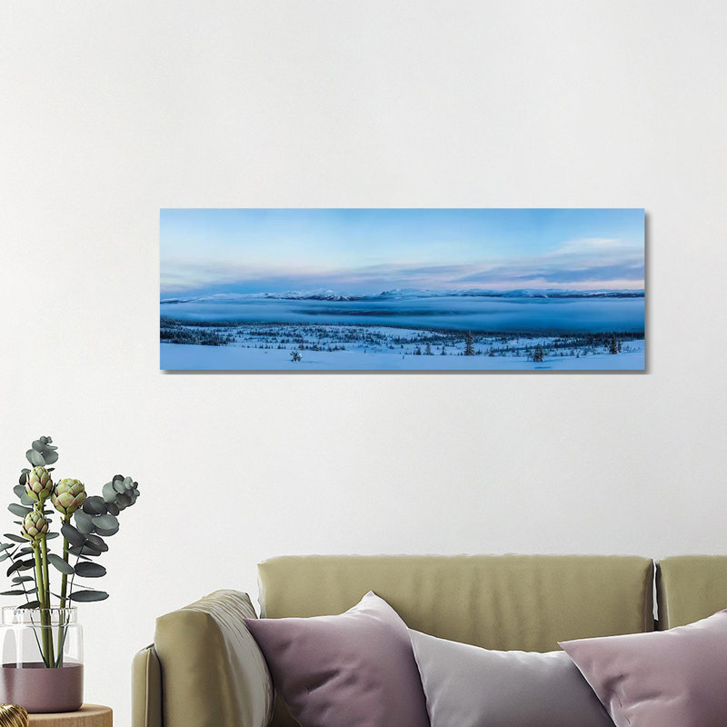 Cold Morning by Anders Jorulf - Wrapped Canvas Panoramic Print, 40.64cm H x 121.92cm W x 1.91cm D