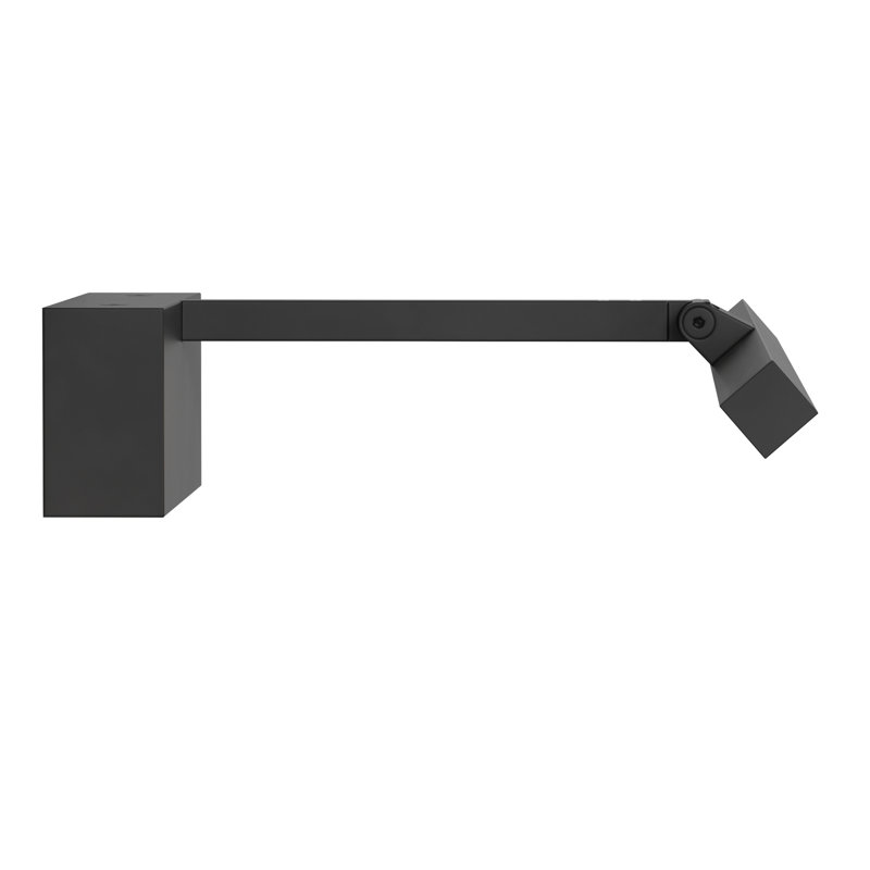 Mondrian LED Wall Mounted Picture Light, Matt Black, 2.36" H x 15.75" W x 7.4" D