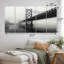Grey Bridge Urban Suspension II - Architecture Metal Wall Art Set
