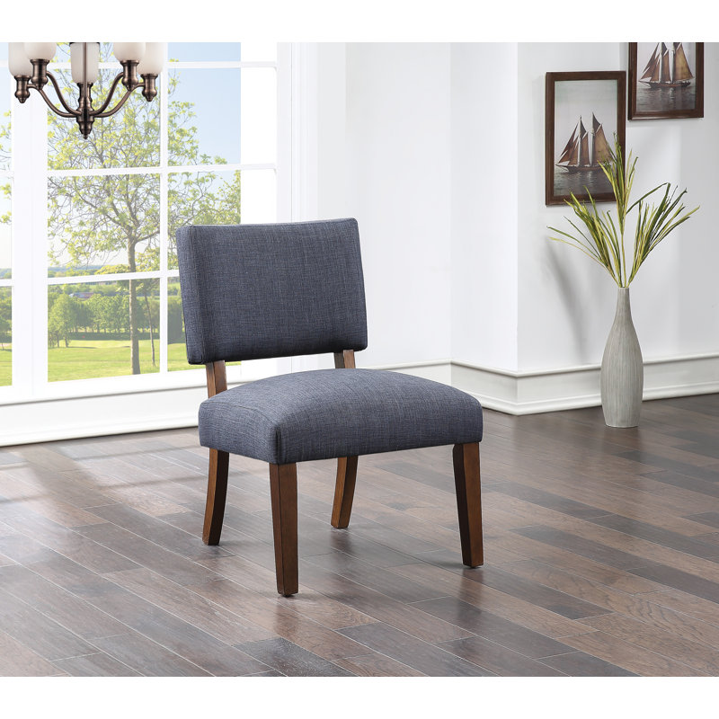 Chaise d'appoint Attilia, Bleu marine