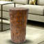 Concrete Top End Table