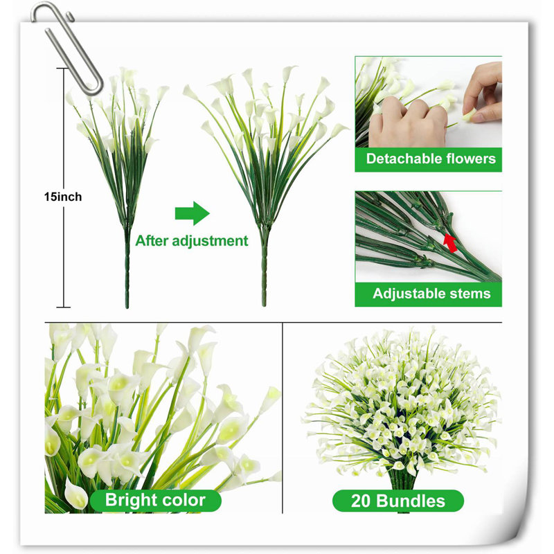 Lillies Arrangement, White