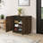 Araminta 32" 12-Pair Entryway Shoe Storage Cabinet with Fluted Front Doors-1806435925