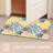 Door Mat, Abstract Watercolor Flowers Welcome Outdoor Mat, Non-Slip Low Profile Absorbent and Easy Clean Doormat Outdoor Indoor Entrance for Entryway Patio Porch-2065704587