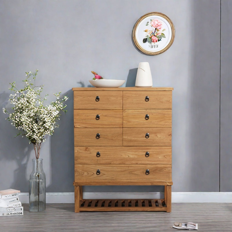 Eight-Drawer  Console Cabinet