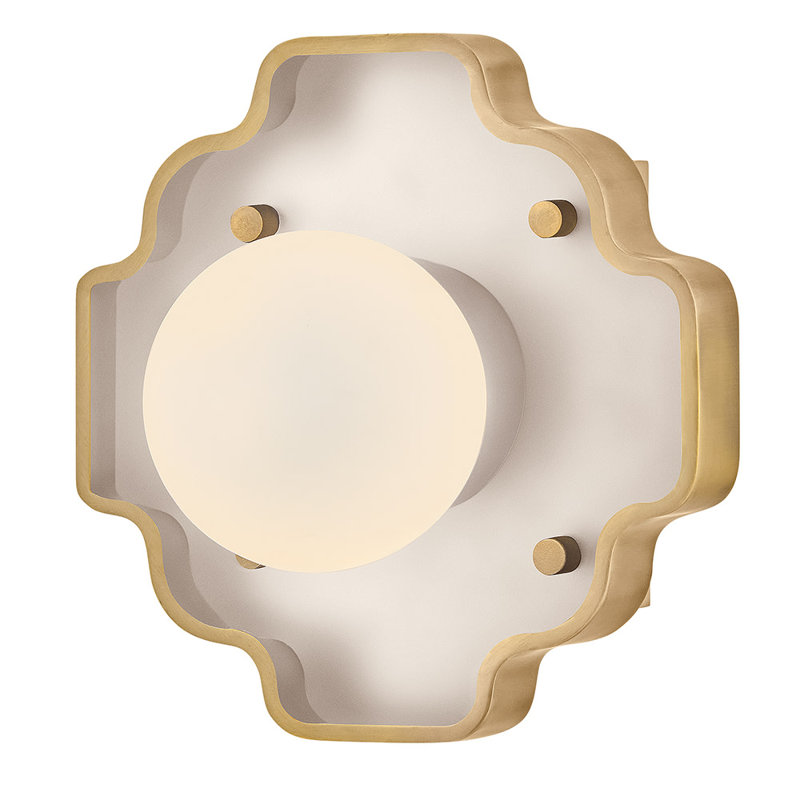 Petite applique Hinkley Howe, Blanc
