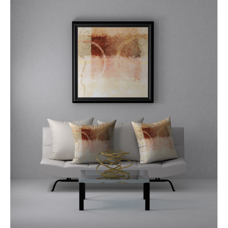 Housse de coussin et insert de coussin carré Spice, 20 po X 20 po
