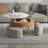Round Lift-Top Coffee Table Set-657606210