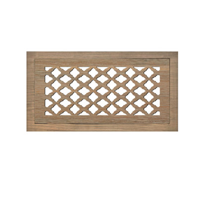 Hardwood Floor Register. Duct Opening 6x10 (Overall 9x13) - Imperial Design
