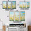 Buttercups Floral Array Field I - Ensemble de décoration murale champ de fleurs-107736280-107736274