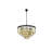 Yazmin 17 - Light Dimmable Tiered Chandelier-27969458-27969456