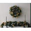 Emerald Luxe Illuminated Wreath
