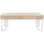 Table basse rectangulaire en bois manufacturé Ottery