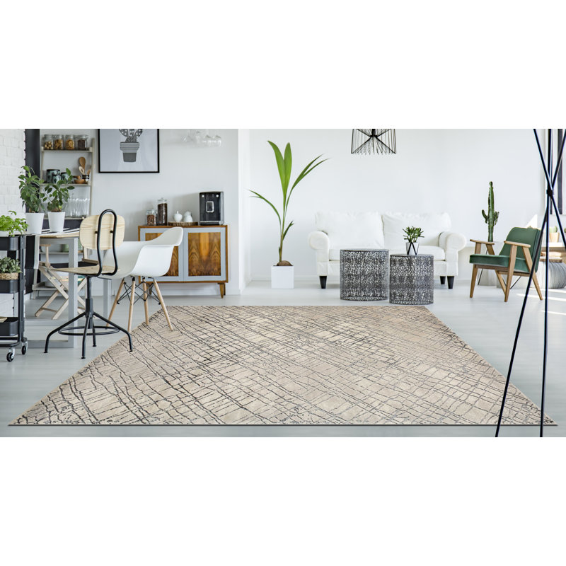 Kelson Geometric Indoor Rug, Rectangle 7'10" x 10'