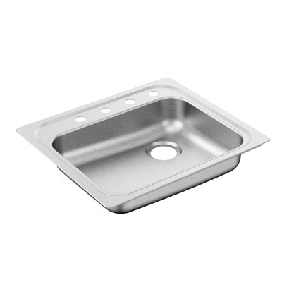 2000 Series 30.3" L x 24" W Single Bowl Drop In Kitchen Sink
