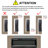 60 Inch Wall Mounted Electric Fireplace, Multi Color Flame & , 1400W Heating, Timing Function, Remote Operated Fireplace 60", Heat, Remote, Low Power Consumption-93830373