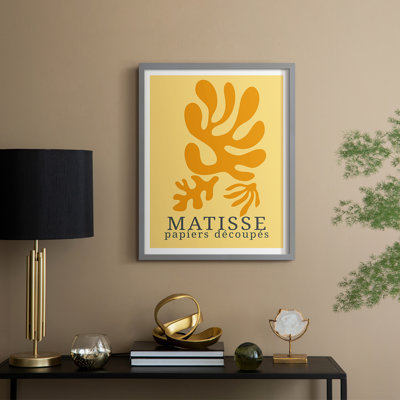 Matisse CECLV III, reproduction d'art encadrée - bois massif