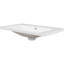 20 Inch Ceramic Bathroom Sink White - Provides Long-Lasting Charisma, Smooth Surface For Easy Cleaning, Pre Drilled Single Faucet, Installation Conclusion And Appealing, Consideration
