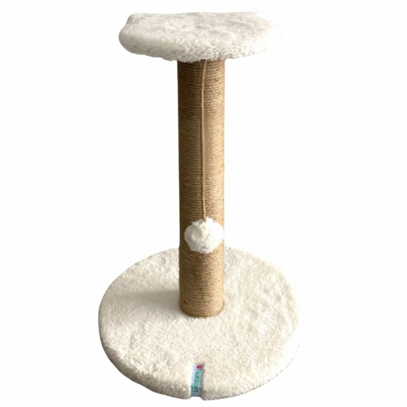 Grattoir pour chat, Blanc