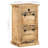 Solid Mango Wood 8 Pair Shoe Rack