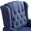Sandee 29.5" Wide Classic Push Back Recliner with Thufted Back and Rivets-581751056
