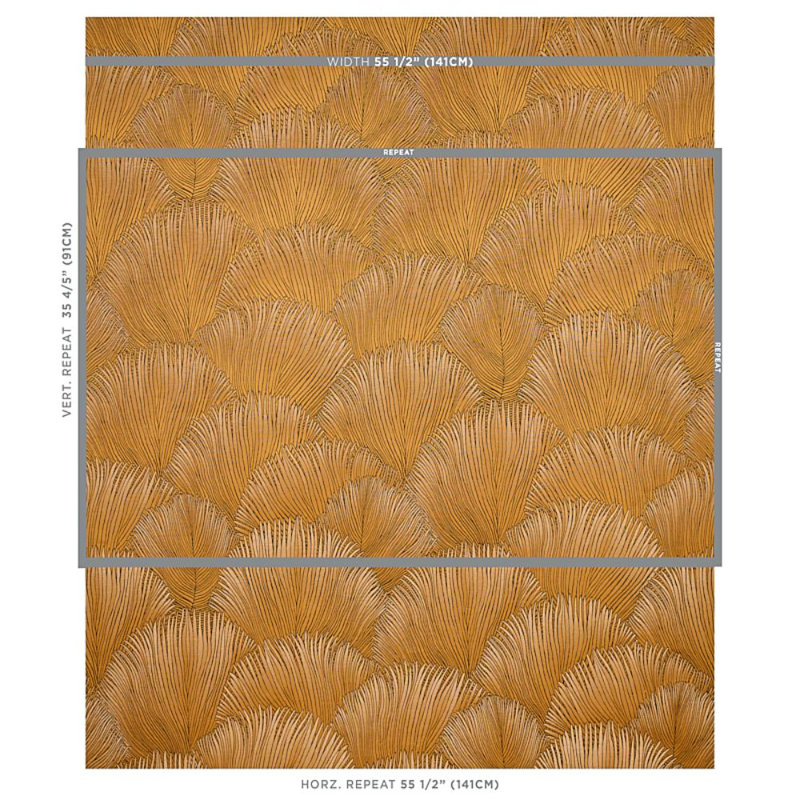 Fondale Fabric, Gold 