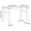 Pollmann Coffee Table Legs Y-Frame Steel-1700532545