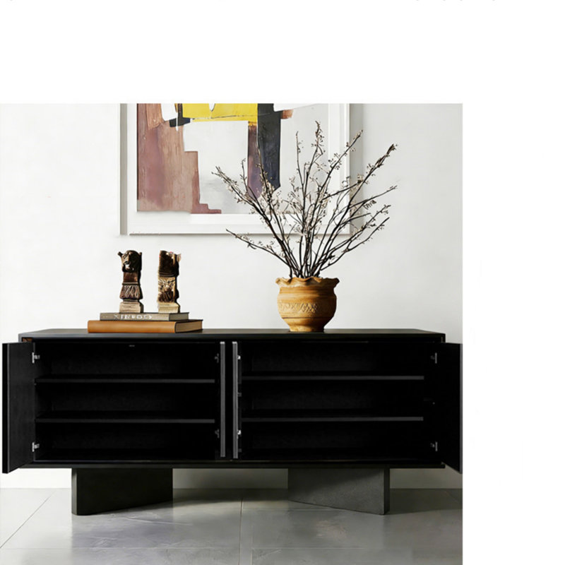 Buffet haut de gamme à grande capacité, H 35,43 po x l 62,99 po x P 15,75 po
