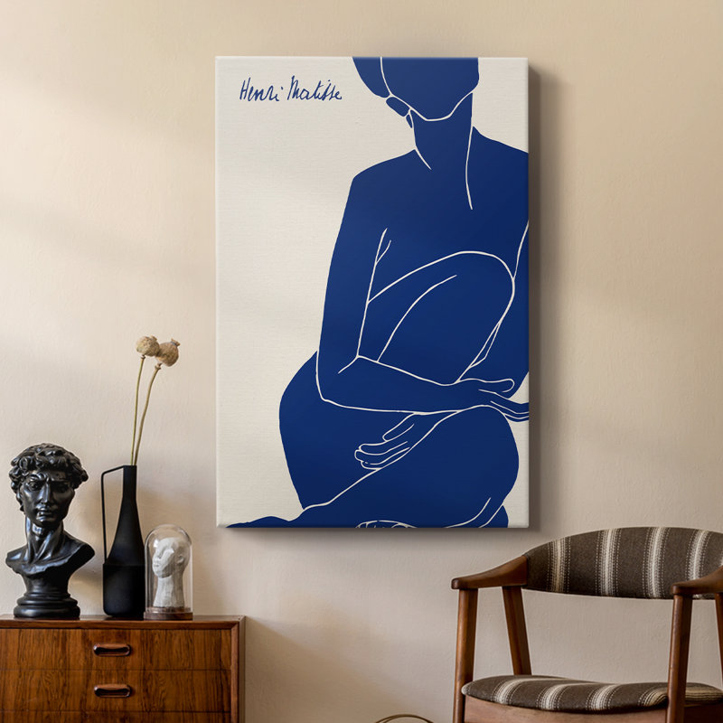 Matisse DI, reproduction encadrée - galerie Cavas sur mesure, H 18 po x l 12 po