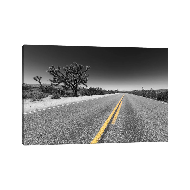 Park Boulevard, Joshua Tree National Park 1 Piece Wrapped Canvas Wall Art, 66.04 cm H x 45.72 cm W x 3.175 cm D