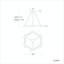 Metric 6 - Light Dimmable LED Geometric Chandelier-71210854-20600558