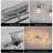6 - Light 35.03" Dimmable Crystal Flush Mount
