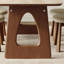 Ensemble de table de salle à manger de style contemporain et élégant-223155638-223155640