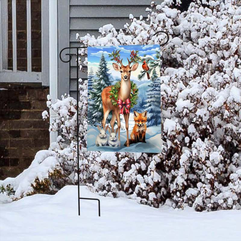Drapeau de jardin Woodland