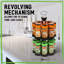 Freestanding Spice Jar & Rack Set