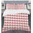 Geometrical Retro Design V - Modern Abstract Duvet Cover Set - Microfiber Polyester-40702727
