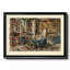 Intérieur d'une bibliothèque / Studio-Georges-Antoine Rochegrosse - Encadré mat et encadré sous verre acrylique, grand art mural de salon-1719896884-1719896891-1719896894