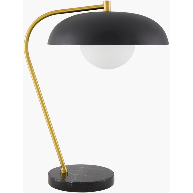 Barrile Farmington Table Lamp, Black, Black