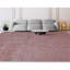 Wool Area Rug in Light Red