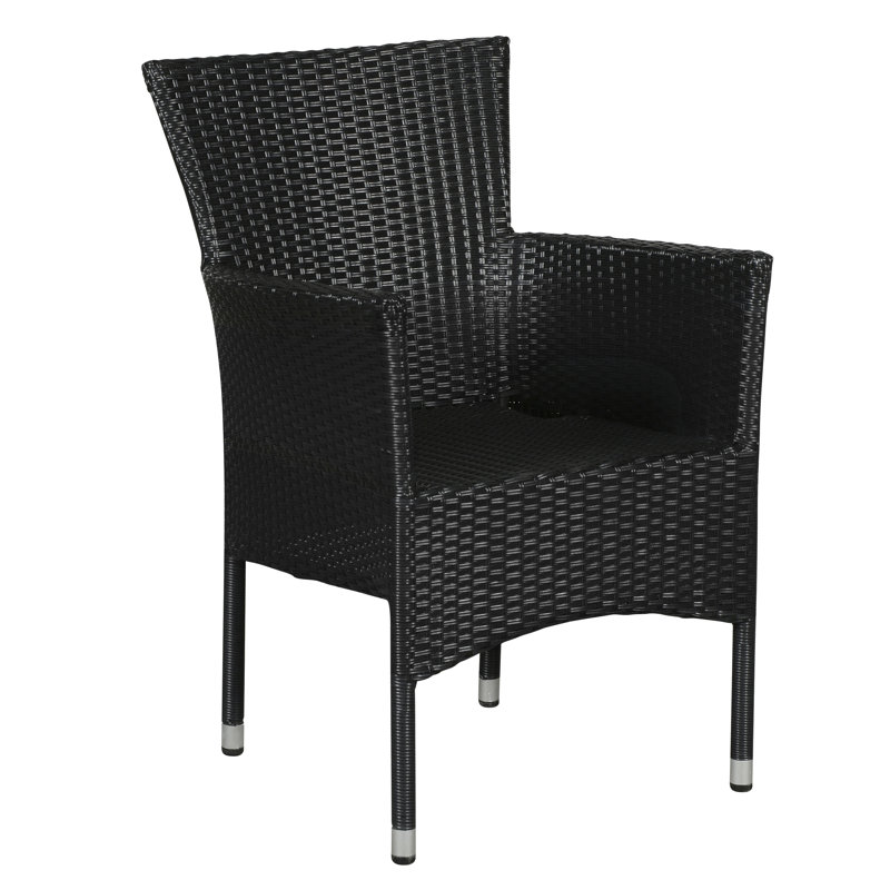 Grimes Rectangular 7 - Piece 6 - Person 195Cm Outdoor Table Set
